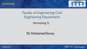 Lecture-6 Surveying
