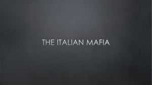 The Italian Mafia