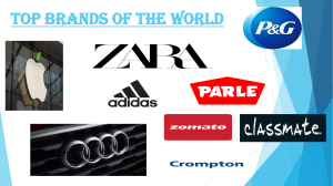 TOP BRANDS OF THE WORLD