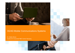 3G & 4G Mobile Communication Systems - Chapter VIII