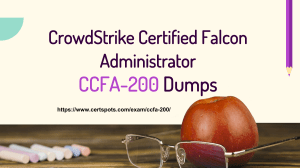 CrowdStrike CCFA-200 Exam Dumps Material