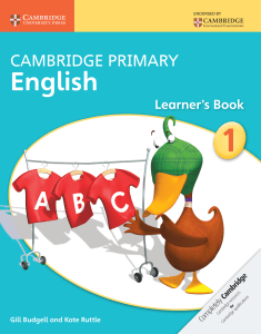 Cambridge Primary English Learners Book