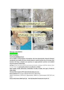 Bromazolam CAS 71368-80-4 Protonitazene Metonitazene bmk pmk mdp2p eutylone 2fdck shipping