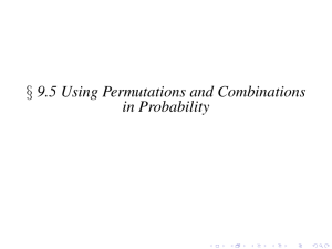 9.5 Using Permutations and Combinations in Probability ( PDFDrive )