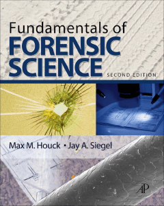 Fundamentals of Forensic Science Second