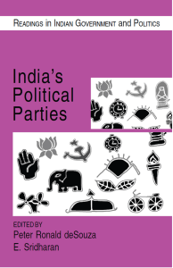 Peter Ronald DeSouza  E Sridharan - India's Political Parties-SAGE Publications Pvt. Limited (2006)