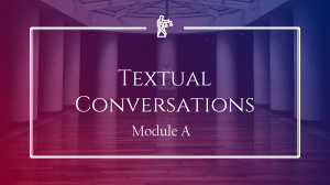 Textual Conversations 