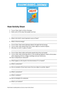 Heat-Activity-Sheet