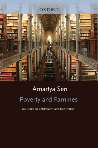 Amartya Sen - Poverty and Famines  An Essay on Entitlement and Deprivation-Oxford University Press, USA (1983)-1