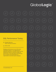 SQL-Performance-Tuning