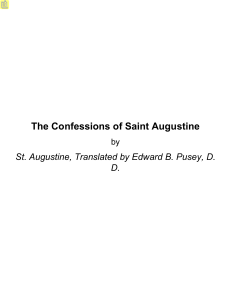 ST.Augustine Confessions 