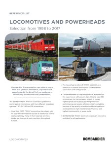 Locomotives-reference list EN