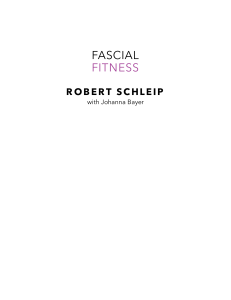 Fascial Fitness by Robert Schleip