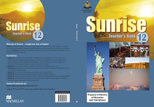 Sunrise- 12 TB