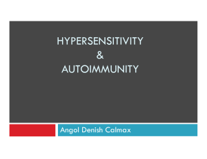 Hypersensitivity-and-Autoimmunity   DCA