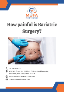How painful is Bariatric Surgery?