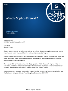 FW0505 19.0v1 What is Sophos Firewall.pdf