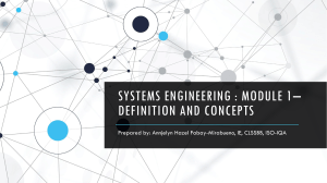 C-PCSYSENG - Module 1 pt.1– Definition and Concepts