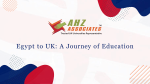 Egypt to UK- A journey of Education