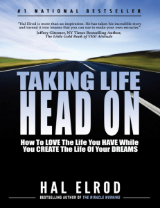  OceanofPDF.com Taking Life Head On The Hal Elrod Story - Hal Elrod