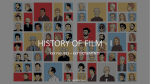 History of Film - I