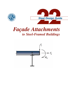 22 Facade Attachments to Steel-Framed Buildings