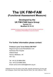 UK FIM+FAM manual v2.2 Sept 2012