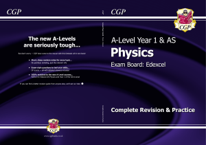 A-Level Physics Edexcel Year 1  AS Complete Revision  Practice with Online Edition ideal for catch-up and the exams in 2022... (Emily Garrett, David Maliphant etc.) (z-lib.org)