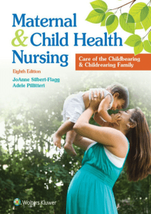Maternal and Child Health Nursing 8th Edition Pillitteri, A and Flagg, J. (2)