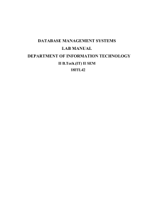 DBMS temp lab manual