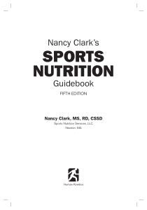 Nancy Clark - Nancy Clark's Sports Nutrition Guidebook-5th Edition-Human Kinetics (2013)