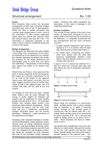 Guidance Note 1-05 Structural arrangement BSG