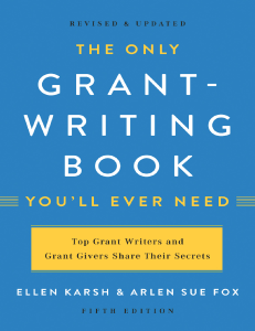 Ellen Karsh - The Only Grant-Writing Book You'll  Ever Need-Basic Books (2019)