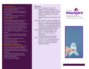 Mounjaro Brochure