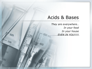 Acids and bases ppt