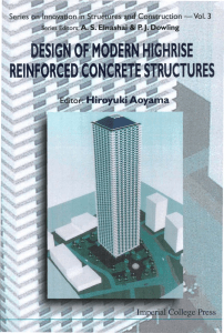 Hiroyuki Aoyama. Design of modern highrise  reinforced concrete structures. 2001 dnl11494