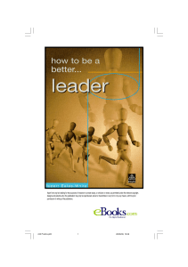 How to Be a Better Leader (How to Be Better Series) (Rupert Eales-White) (Z-Library)