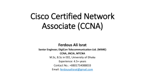 CCNA 200-301 (Course Overview)