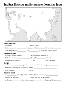 06 - Silk Road Guided Notes Page