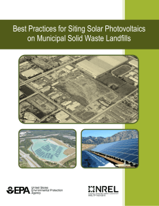 best practices siting solar photovoltaic final