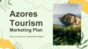 Azores Tourism Marketing Plan by Slidesgo