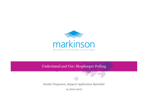 Shopkeeper 2012 06 Use and Understand - Polling