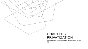 privatization plan 8
