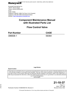 21-10-37 Component Maintenance Manual