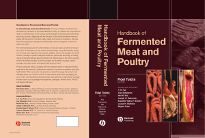 Handbook of Fermented Meat and Poultry (gnv64)