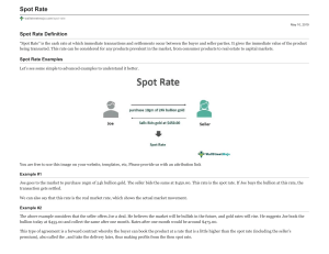 Spot Rate (Meaning)   Step by Step Guide with Examples