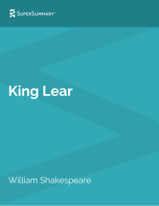 King Lear - SuperSummary Study Guide