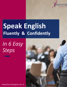 Speak English Fluently
