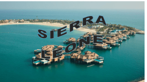 INTERNATIONAL MARKETING PLAN For Sierra Leonne