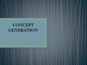 CONCEPT GENERATION 6
